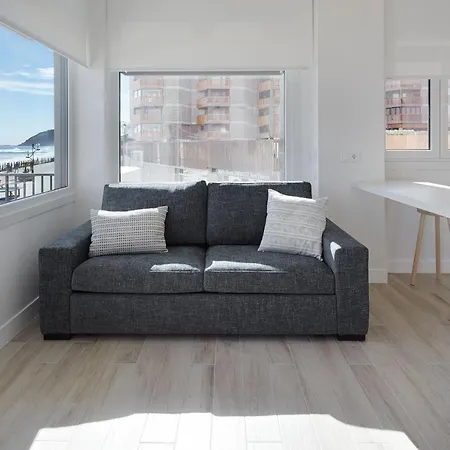 Apartamentos Egona Zarautz Sobre El Mar Exterior photo